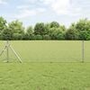 vidaXL Chain Link Fence Silver 25 x 0.8 m Galvanised steel