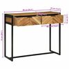 vidaXL Console Table Brown 90 x 35 x 75 cm Solid Acacia Wood
