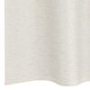 vidaXL Voile Curtain with Curtains 2 pcs Cream 260 x 140 cm Polyester