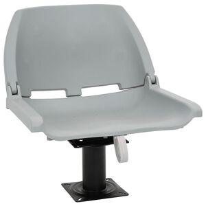 vidaXL Boat Seat with Pedestal 360&deg; Rotatable