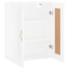 vidaXL Wall Mounted Cabinet White 69.5x34x90 cm Engineered Wood