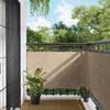 vidaXL Balcony Screen PU coated oxford alu