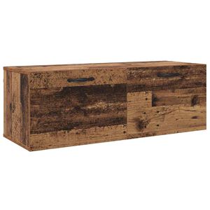 vidaXL Wall-Mounted Cabinet 100 x 36.5 x 35 cm Engineered Wood