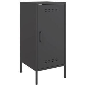 vidaXL Sideboard Black 36x39x79 cm Steel