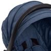 vidaXL Baby Car Seat Navy Blue 42x65x57 cm
