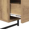 vidaXL Bedside Cabinet with Drawer 2 pcs Artisan Oak 35 x 30 x 51 cm