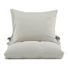 Venture Home Bed Set Mila 200x150 cm Cotton Light Grey