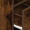 vidaXL Bedside Cabinets 2 pcs with Drawer Smoked Oak 25x31x66 cm