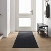 vidaXL Carpet Runner Anthracite 80 x 400 cm Fabric
