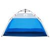 vidaXL Beach Tent 2-Person Azure Blue Quick Release Waterproof