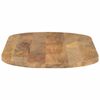 vidaXL Table Top 140x60x3.8 cm Oval Solid Wood Mango
