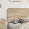 vidaXL Headboard with Headboard Sonoma Oak 180 cm Engineered wood