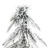 vidaXL Artificial Christmas Tree with Stand White 86 x 86 x 210 cm