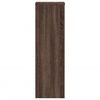 vidaXL Plant Stand 2pcs Brown Oak 25x25x80 cm Engineered Wood