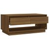 vidaXL Coffee Table Brown Oak 102.5x55x44 cm Engineered Wood