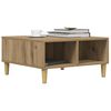 vidaXL Coffee Table Artisan Oak 60x60x30 cm Engineered Wood