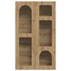 vidaXL Hanging Cabinet Artisan Oak 59 x 20 x 100 cm Engineered Wood