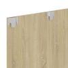 vidaXL Wall TV Cabinet Sonoma Oak 120x23.5x90 cm Engineered Wood