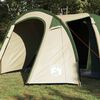 vidaXL Dome Tent with Roof Other Green 384 x 254 x 170 cm