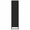 vidaXL Bookcase Black 60x35x139 cm Engineered Wood