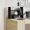 vidaXL Desk Organiser Black 38.5x17x39 cm Engineered wood
