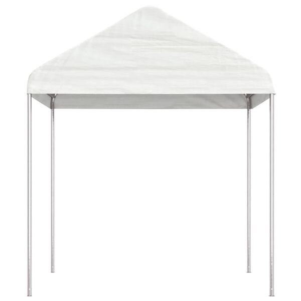 vidaXL Gazebo with Roof White 2.28x2.23x2.69 m Polyethylene
