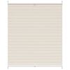 vidaXL Plisse Blind 110x150cm Cream