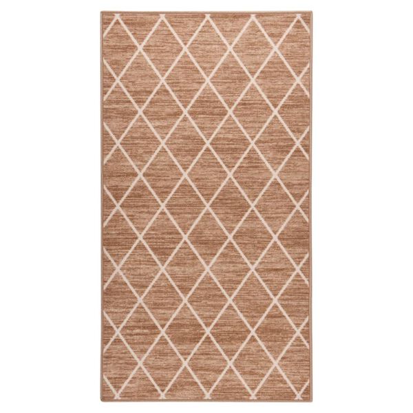 vidaXL Carpet Runner Light Brown 80x200 cm