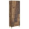 vidaXL Cabinet Set 2 pcs 66 x 34.5 x 90 cm Engineered Wood