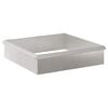 vidaXL Snail Fences 8 pcs 100 x 3.5 x 25 cm Stainless Steel Silver