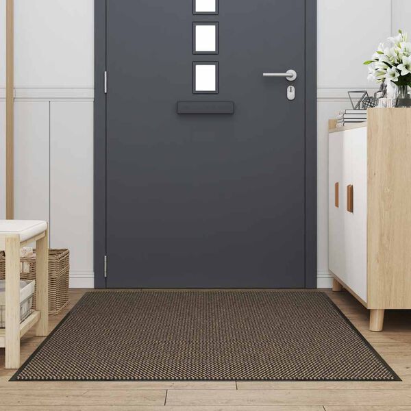vidaXL Doormat Brown 115x200 cm