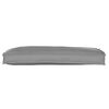 vidaXL Pallet Cushion Set 2 pcs Grey 100 x 40 x 8 cm Oxford fabric