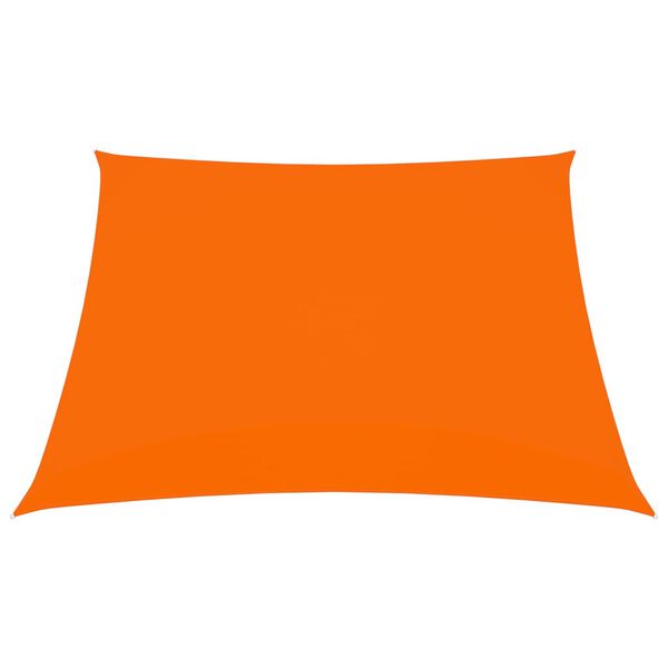 vidaXL Sunshade Sail Oxford Fabric Square 3x3 m Orange