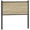 vidaXL Replace Headboard Sonoma 90 cm Engineered Wood and Steel