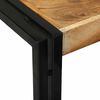 vidaXL Nesting Table 3 pcs Solid acacia wood and a metal