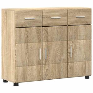 vidaXL Sideboard FLORIN Sonoma Oak 88.5 x 30.5 x 73 cm Engineered Wood