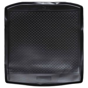 vidaXL Trunk Mat Black Rubber