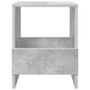 vidaXL Magazine Rack Concrete Grey 35 x 30 x 45 cm