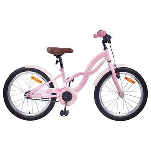 vidaXL Kids Bike 20'' for 6-11 Years Old Light Pink
