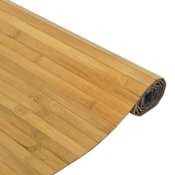 vidaXL Rug Rectangular Nature 60x100 cm Bamboo