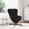 vidaXL Egg Chair Black 63 x 73 x 90 cm Velvet