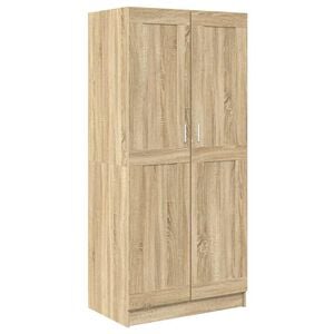 vidaXL Wardrobe Sonoma Oak 82,5x51,5x180 cm Engineered Wood