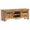 vidaXL TV Cabinet 110x30x40 cm Solid Wood Reclaimed