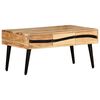 vidaXL Coffee Table 88x50x42 cm Solid Acacia Wood