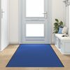 vidaXL Doormat Other Blue and Black 120 x 400 cm Polyamide and PVC