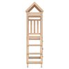 vidaXL Play Tower Brown 110.5 x 52.5 x 214 cm Solid Pine Wood