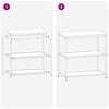 vidaXL Kitchen Storage with Shelf Black 90 x 50 x 92 cm Steel