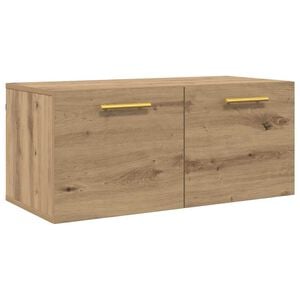 vidaXL Wall Cabinet Artisan oak 80 x 36.5 x 35 cm Engineered wood