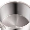 vidaXL 2 Piece Stock Pot Set 58/32 L Stainless Steel