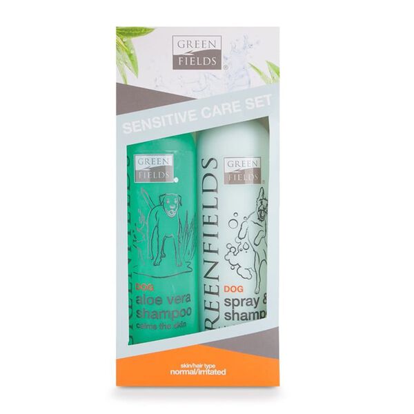 Greenfields Sensitive Dog Shampoo and Spray Set 2x250 ml